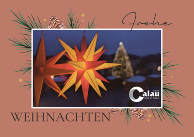 Weihnachtsgrüße der Stadtverwaltung Calau (Bild vergrößern)