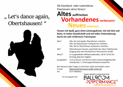 Nächster Termin "Let's dance again, Obertshausen!" am 19.03.2025 (Bild vergrößern)
