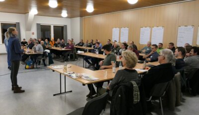 Foto zur Meldung: Erstes Austauschtreffen Landwirtschaft im „Naturschatz Gipskarst“
