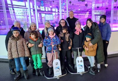 Foto zur Meldung: Eislauf-AG