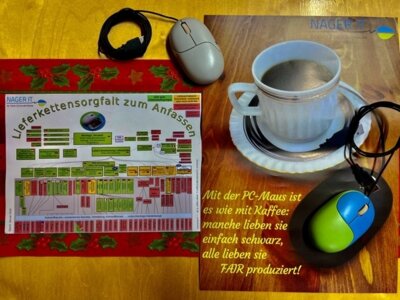Ab sofort im CaWeLa erhältlich: Die faire Maus (Bild vergrößern)