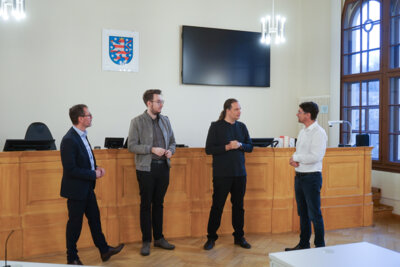 Unternehmensbesuch im Sozialgericht Altenburg (Bild vergr&ouml;&szlig;ern)