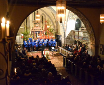 Chortreffen am 4. Advent in Klettwitz