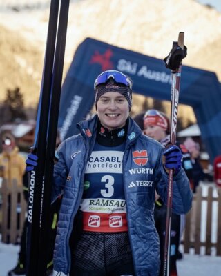 Cindy Haasch-4.Platz in Ramsau (dsv)