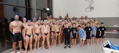 Foto zur Meldung: Weihnachtsfeier Wasserball-Nachwuchs
