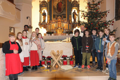 Meldung: Weihnachten in unserer Pfarrei festlich gefeiert
