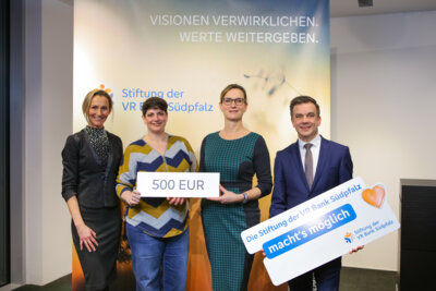 Preisverleihung der Stiftung der VR Bank