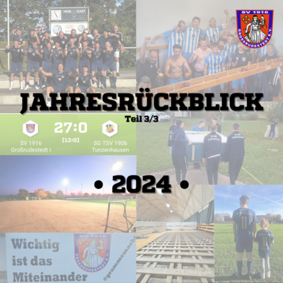 Jahresrückblick Rodderschter Fußball 2024 - Teil 3