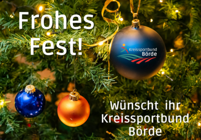 Foto zur Meldung: Frohe Weihnachten und einen guten Rutsch ins neue Jahr!