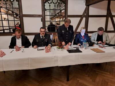 Foto zur Meldung: 2.Wehrführerdienstverammlung 2024 in Treia