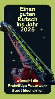 Auf ein gutes neues Jahr 2025! (Bild vergrößern)