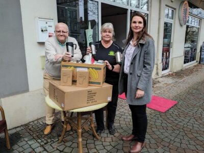 Wärme spenden für die Obdachlosen in Magdeburg (Bild vergrößern)