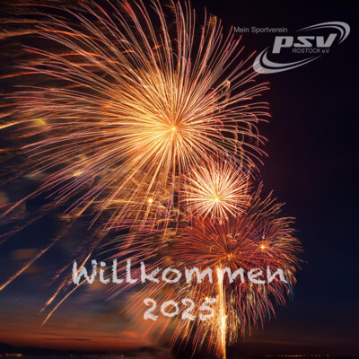 Willkommen 2025! (Bild vergrößern)