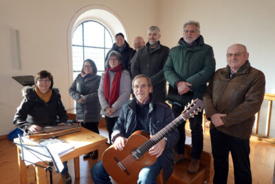 Foto zur Meldung: Mit Zither, Gitarre und mehrstimmigem Gesang