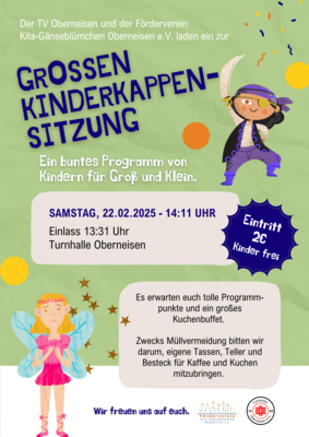 Große Kinderkappensitzung (Bild vergrößern)