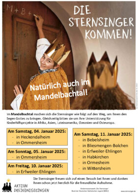 Foto zur Meldung: Die Sternsinger kommen