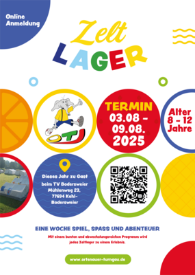 Foto zur Meldung: Anmeldung zum Zeltlager gestartet