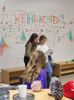 Meldung: Adventsfeier der Klasse 3/4d
