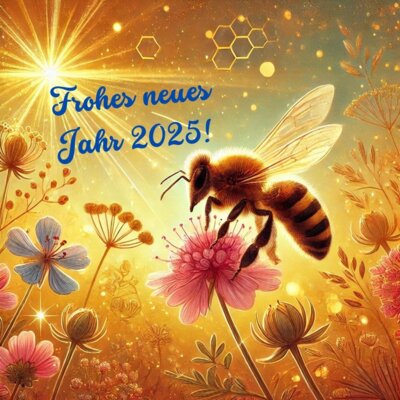 Frohes neues Jahr 2025! (Bild vergrößern)