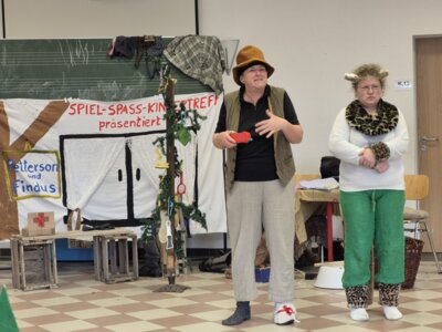 Der Spiel-Spaß-Kindertreff zu Besuch in der Grundschule Rosenbach
