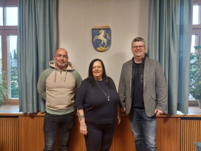 Neue Mitarbeiterin im Rathaus Röslau (Bild vergrößern)
