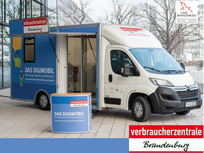 Foto zur Meldung: Erste Hilfe bei Verbraucherfragen: Digimobil auch 2025 in Lauchhammer