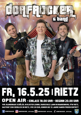 Das Fränkische Partyrock-Open Air Konzert in Rietz! (Bild vergrößern)