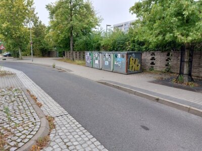 Temporäre Umstellung der Glascontainer Neue Wohnstadt