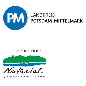 „Öffentlich zugängliche Ladestation mit zwei Ladepunkten im OT Nudow“ wird aus Mitteln des Landkreises Potsdam-Mittelmark gefördert.
