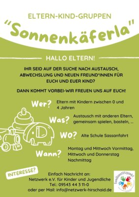Foto zur Meldung: Eltern-Kind-Gruppen 