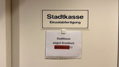 Stadtkasse geschlossen!