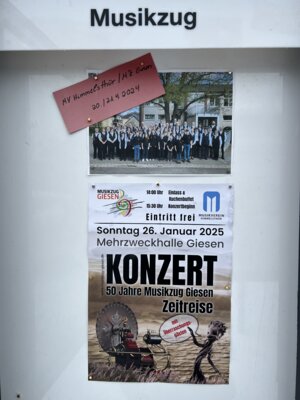 Schaukasten Januar 2025 (Bild vergrößern)
