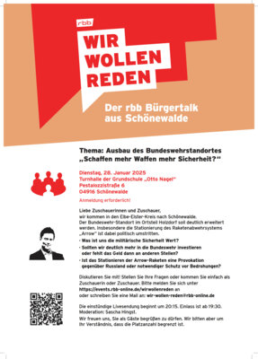 Wir wollen reden!!