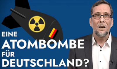 Eine Atombombe für Deutschland? (Bild vergrößern)
