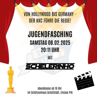 Seid dabei- Jugendfasching am 08.02.2025