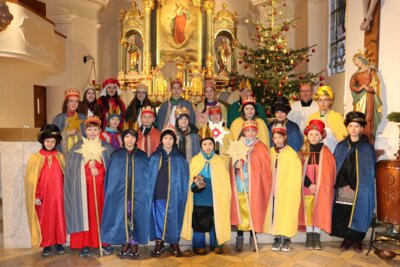 Meldung: Sternsingeraktion 2025 - Die Sternsinger sind zurück