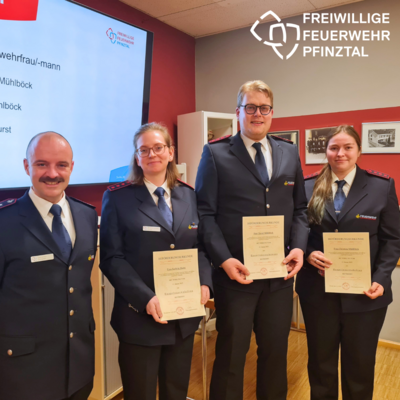 Jahreshauptversammlung der Feuerwehr Kleinsteinbach (Bild vergrößern)