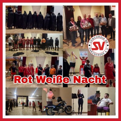 Foto zur Meldung: ROT WEIßE NACHT  - CONCORDEN FEIERN WEIHNACHTEN
