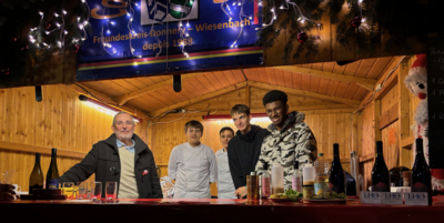 Tartiflette auf dem Weihnachtsmarkt (Bild vergrößern)