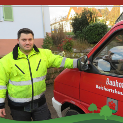 Neuer Bauhofmitarbeiter (Bild vergrößern)