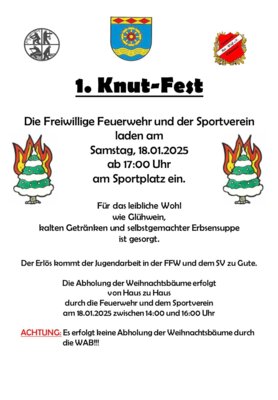 Meldung: Sprechstunde und Knut Fest