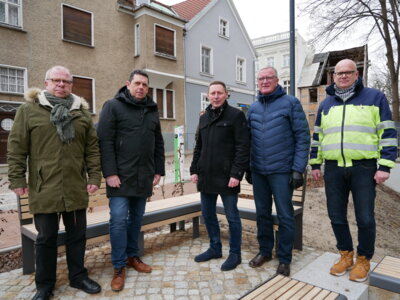 Foto zur Meldung: Freianlage in der Grabenstraße nun offiziell zur Nutzung freigegeben