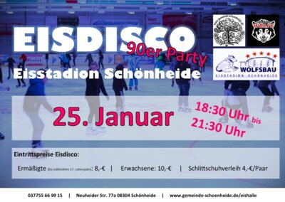 Eisdisco im Januar (Bild vergrößern)