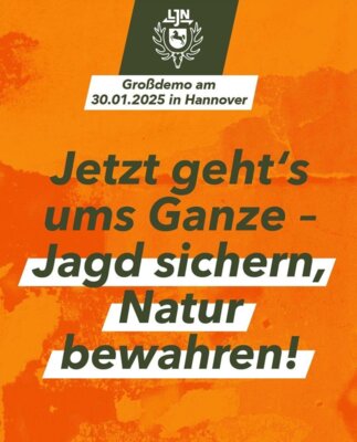 Vorschaubild zur Meldung: Demonstration in Hannover am 30.01.2025, wer kommt mit?