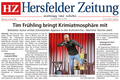 Meldung: Tim Frühling