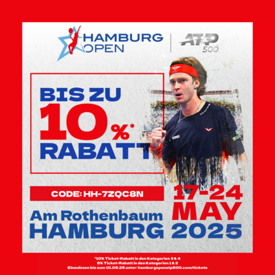 Hamburg Open 2025 - Vergünstigte Tickets sichern oder Volunteer werden!
