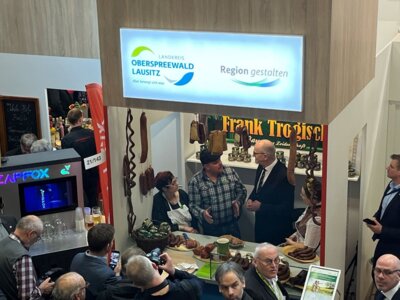 Foto zur Meldung: OSL in Berlin: Landkreis erneut Aussteller bei der Grünen Woche