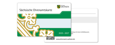 Sächsische Ehrenamtskarte (Bild vergrößern)