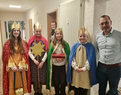 🌟 Segensreicher Besuch der Sternensinger aus Wolfmannshausen