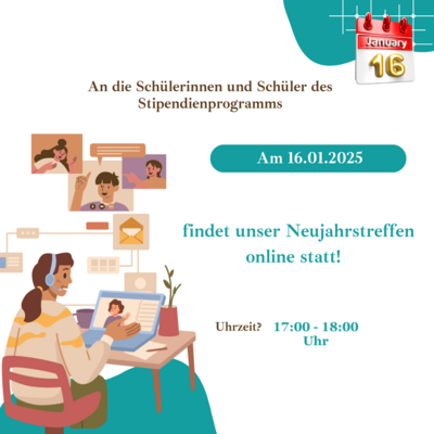 Meldung: Neujahrstreffen der SuS des Stipendienprogramms
